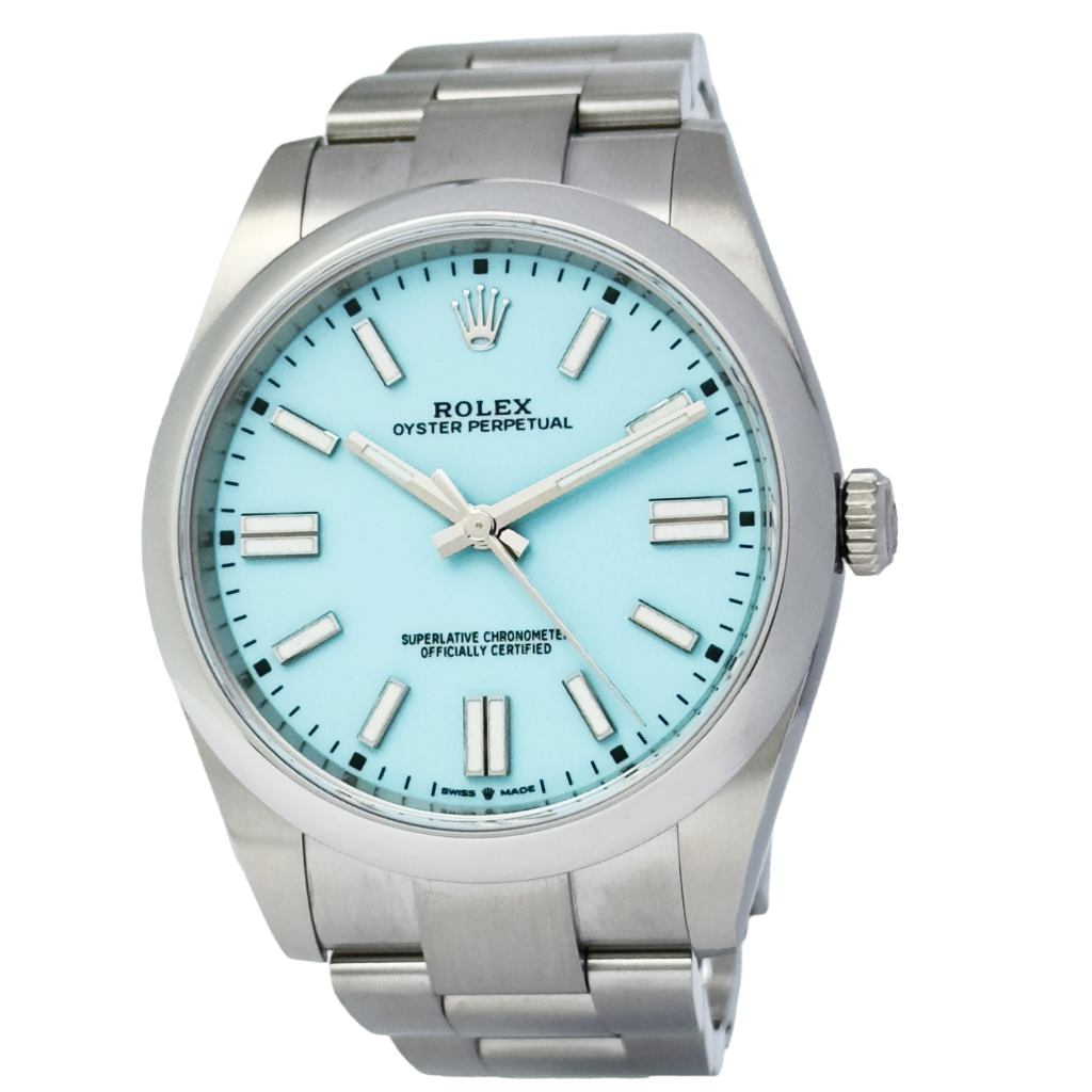 ROLEX OYSTER PERPETUAL “TIFFANY” DIAL SWISSTREASURES SA